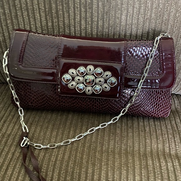 Brighton “Venus Plum” E5577681 clutch - Picture 3 of 6